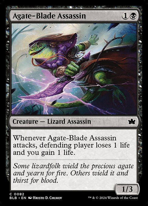 Agate-Blade Assassin (Common)