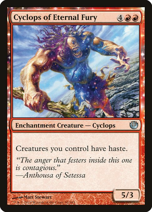 Cyclops of Eternal Fury (Uncommon)