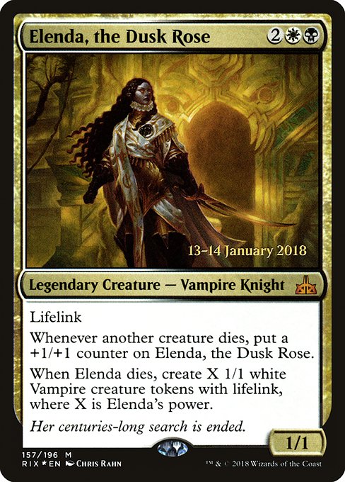 Elenda, the Dusk Rose (Mythic)