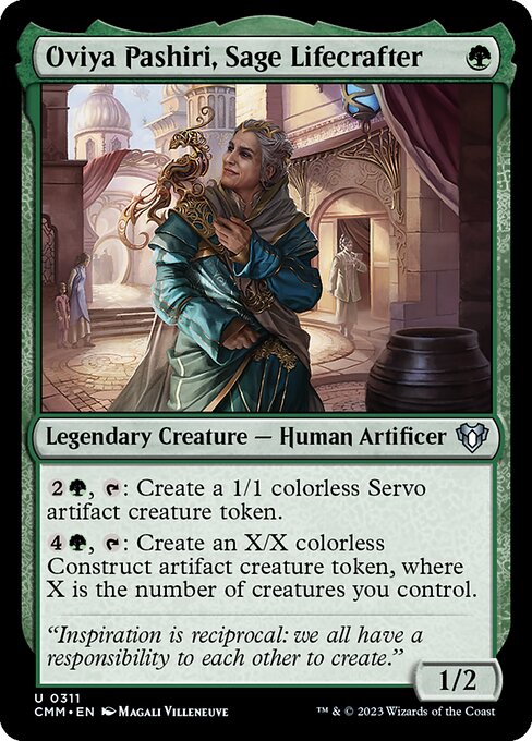 Oviya Pashiri, Sage Lifecrafter (Uncommon)