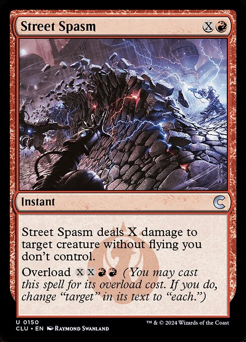Street Spasm (Uncommon)