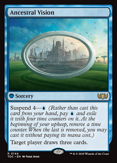 Ancestral Vision (Rare)