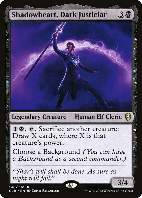 Shadowheart, Dark Justiciar (Rare)