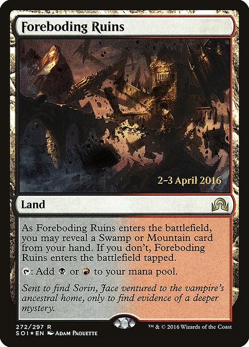 Foreboding Ruins (Rare)
