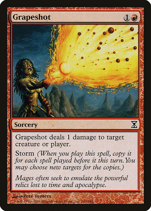 Grapeshot from Time Spiral (Common)
