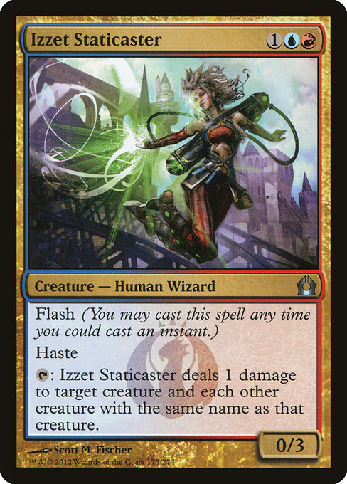 Izzet Staticaster (Uncommon)