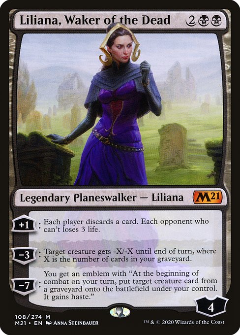 Liliana, Waker of the Dead (Mythic)