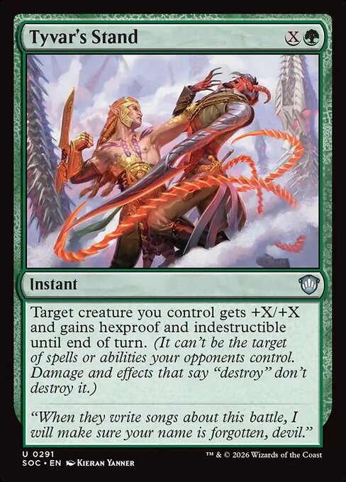 Tyvar's Stand (Uncommon)