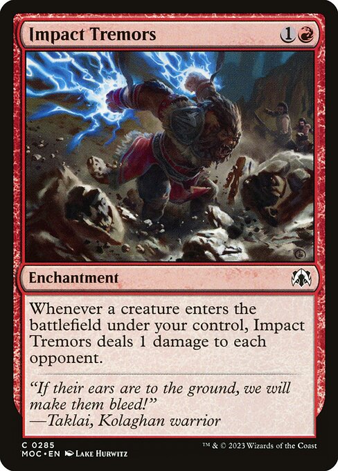 Impact Tremors (Common)