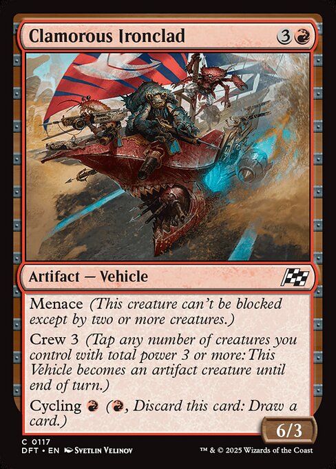 Clamorous Ironclad (Common)