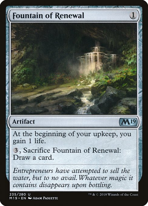 Fountain of Renewal (Uncommon)