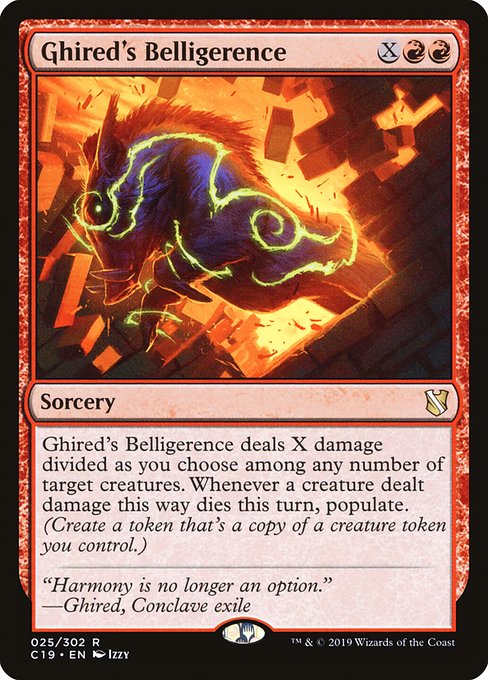 Ghired's Belligerence (Rare)