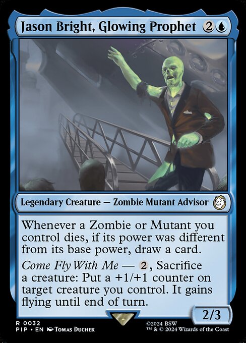 Jason Bright, Glowing Prophet (Rare)