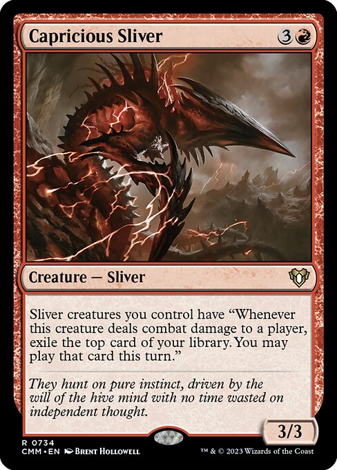 Capricious Sliver (Rare)