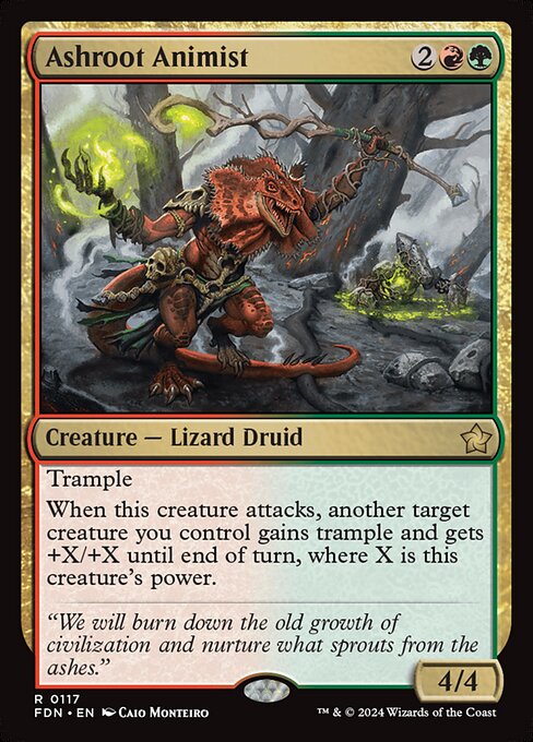 Ashroot Animist (Rare)