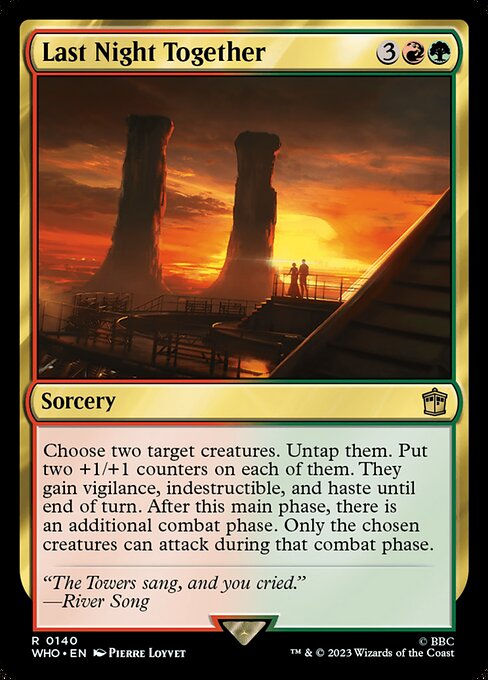 Last Night Together (Rare)