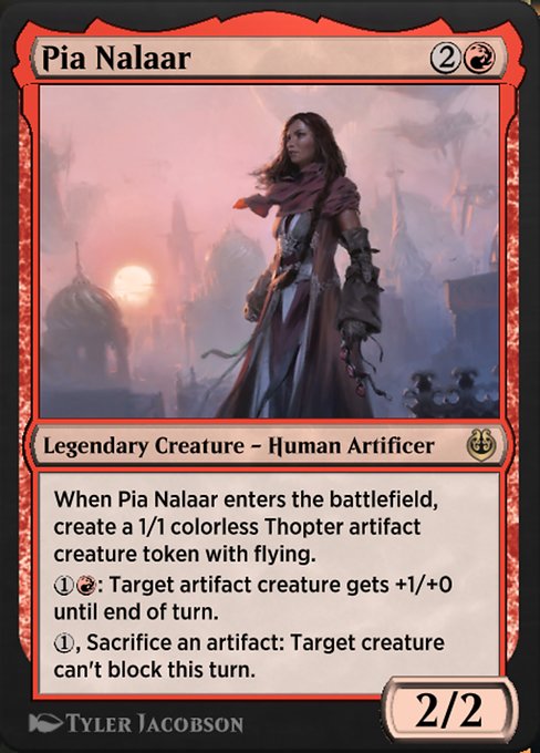 Pia Nalaar #136 – Kaladesh Remastered Pia Nalaar from Kaladesh Remastered (Rare)