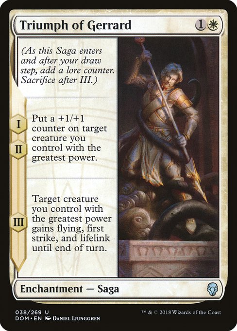 Triumph of Gerrard (Uncommon)