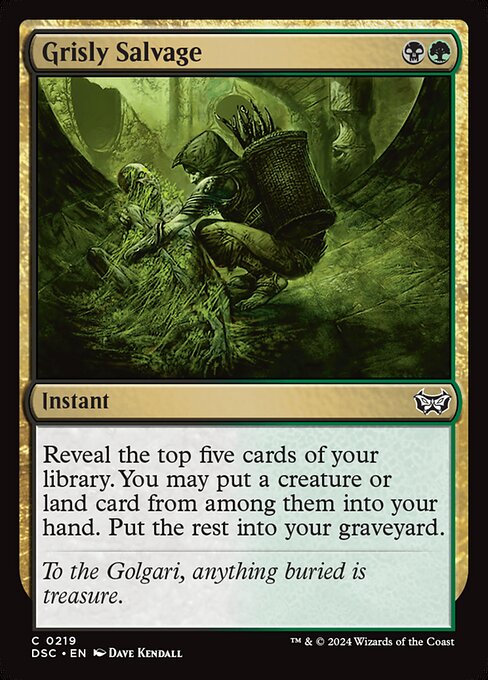 Grisly Salvage (Common)