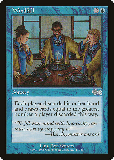 Windfall from Urza's Saga (Uncommon)