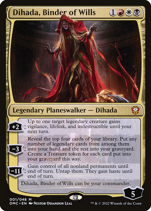 Dihada, Binder of Wills (Mythic)