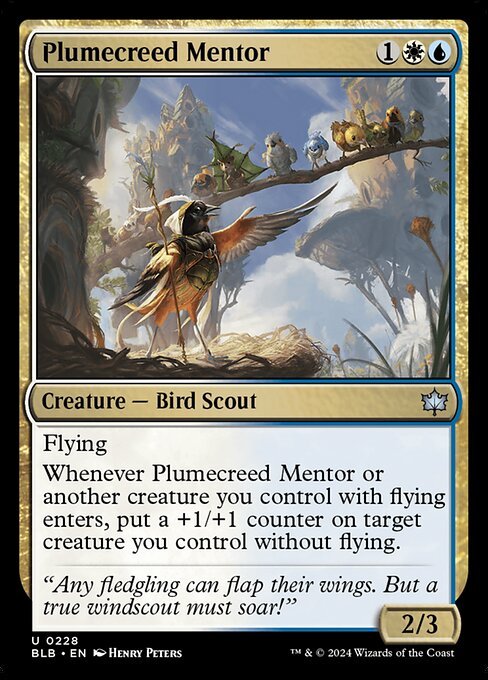 Plumecreed Mentor (Uncommon)