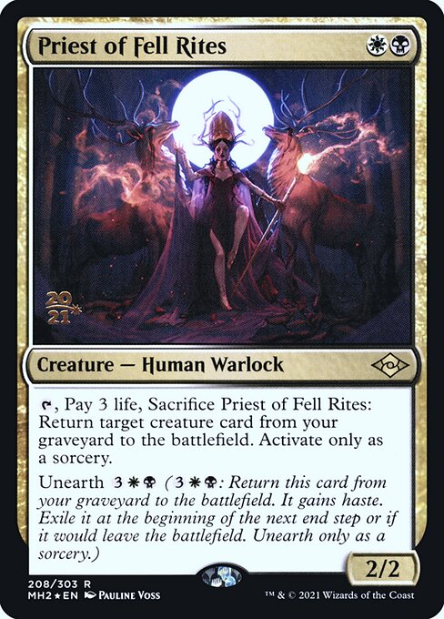 Priest of Fell Rites (Rare)