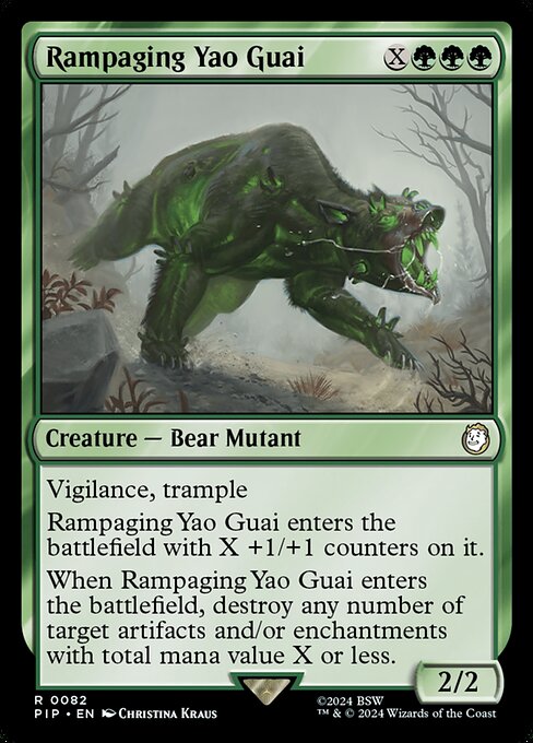 Rampaging Yao Guai (Rare)