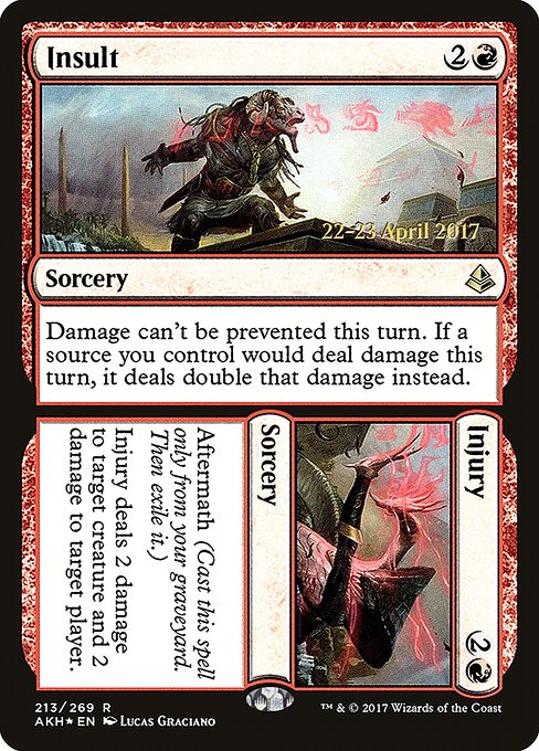 Insult // Injury (Rare)