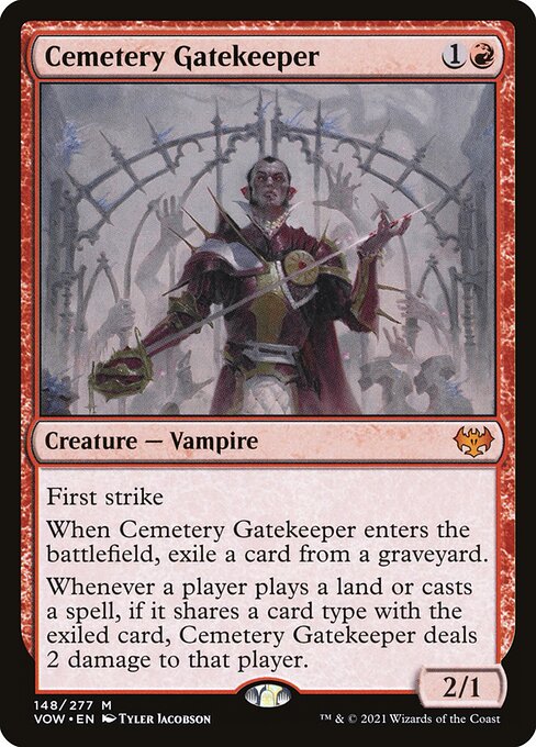 Cemetery Gatekeeper (Mythic)