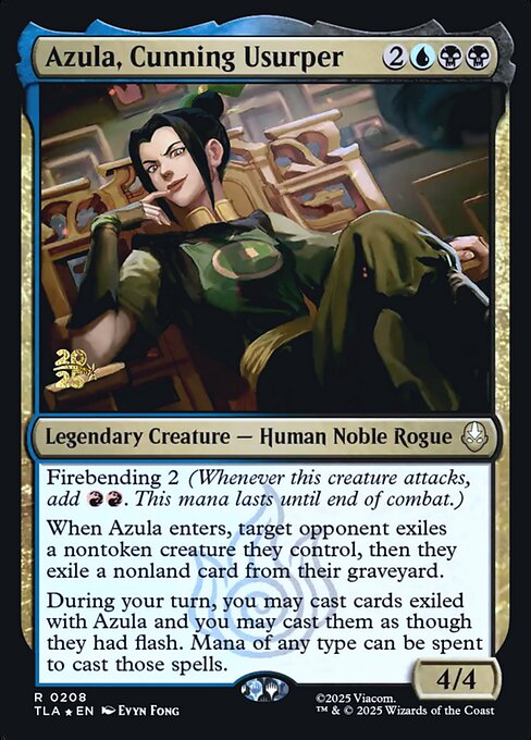 Azula, Cunning Usurper (Rare)