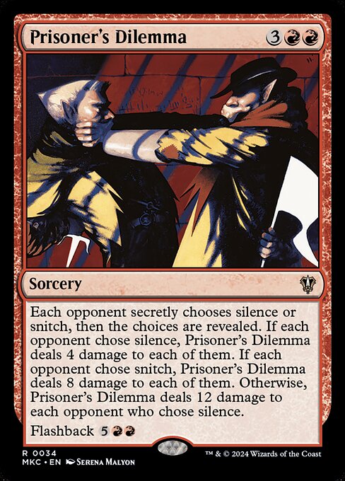 Prisoner's Dilemma (Rare)
