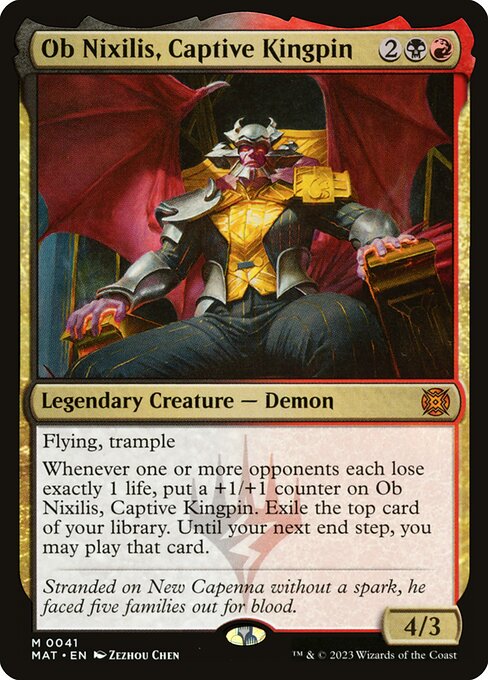 Ob Nixilis, Captive Kingpin (Mythic)