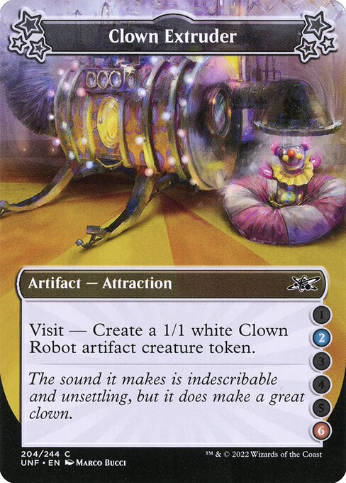 Clown Extruder from Unfinity (Common)