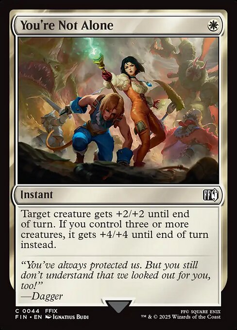 You're Not Alone (Common)