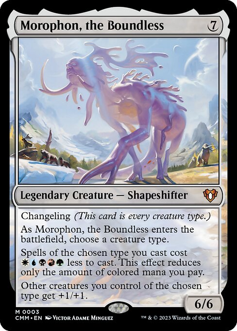 Morophon, the Boundless (Mythic)