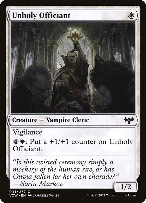 Unholy Officiant (Common)