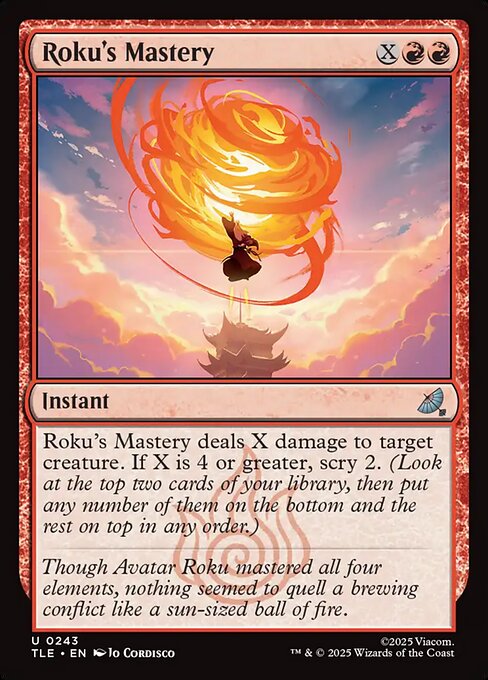 Roku's Mastery (Uncommon)
