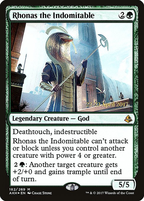 Rhonas the Indomitable (Mythic)