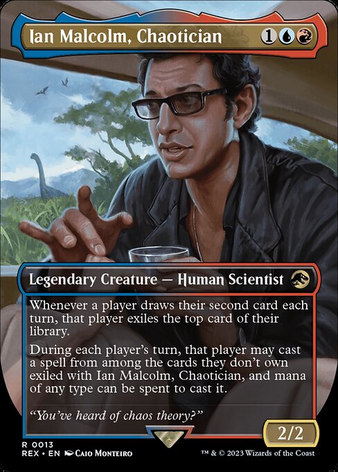 Ian Malcolm, Chaotician (Rare)