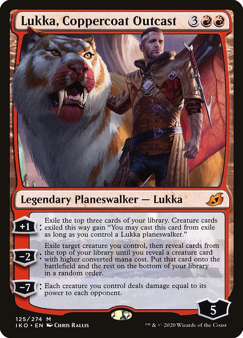 Lukka, Coppercoat Outcast (Mythic)