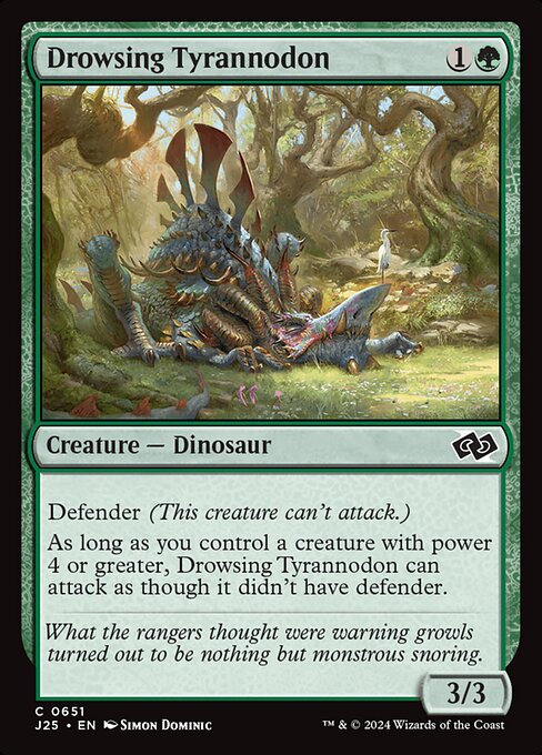 Drowsing Tyrannodon (Common)