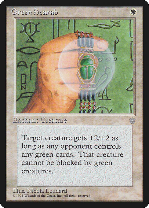 Green Scarab (Uncommon)