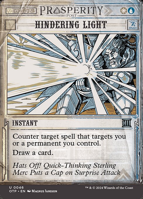Hindering Light (Uncommon)
