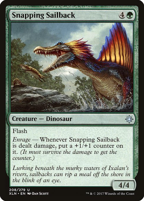 Snapping Sailback (Uncommon)