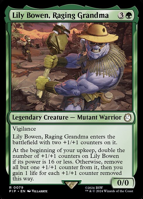 Lily Bowen, Raging Grandma (Rare)