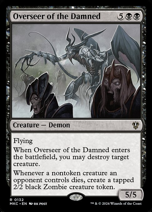 Overseer of the Damned (Rare)