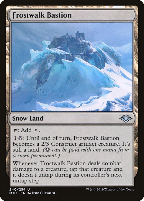 Frostwalk Bastion (Uncommon)