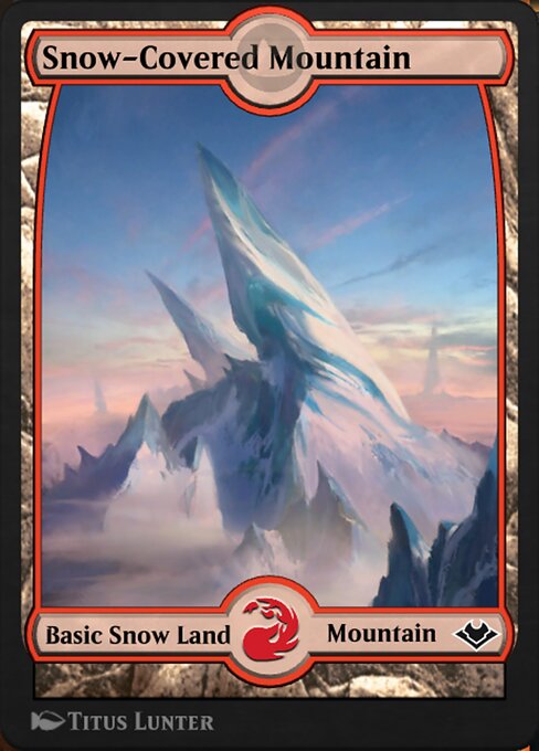Snow-Covered Mountain (Common)