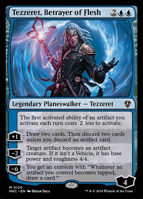 Tezzeret, Betrayer of Flesh (Mythic)